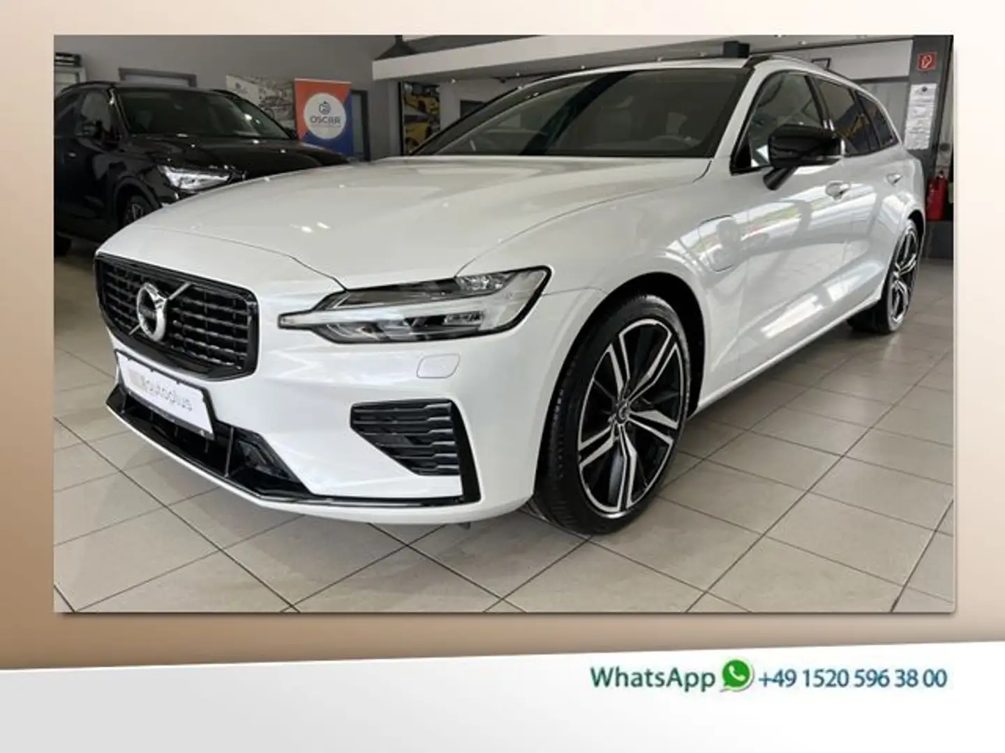 Volvo V60 T8 R-Design Recharge AWD ACC Kamera H/K LED Blanco - 1