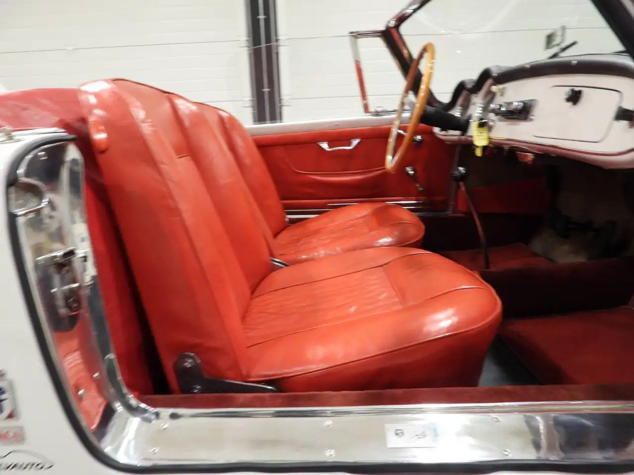 Lancia AURELIA B24S CONVERTIBILE - OMOLOGATA ASI E FIVA CON FICHE D’IDENTITA’ – SUPERPREZZO (1958), foto 8