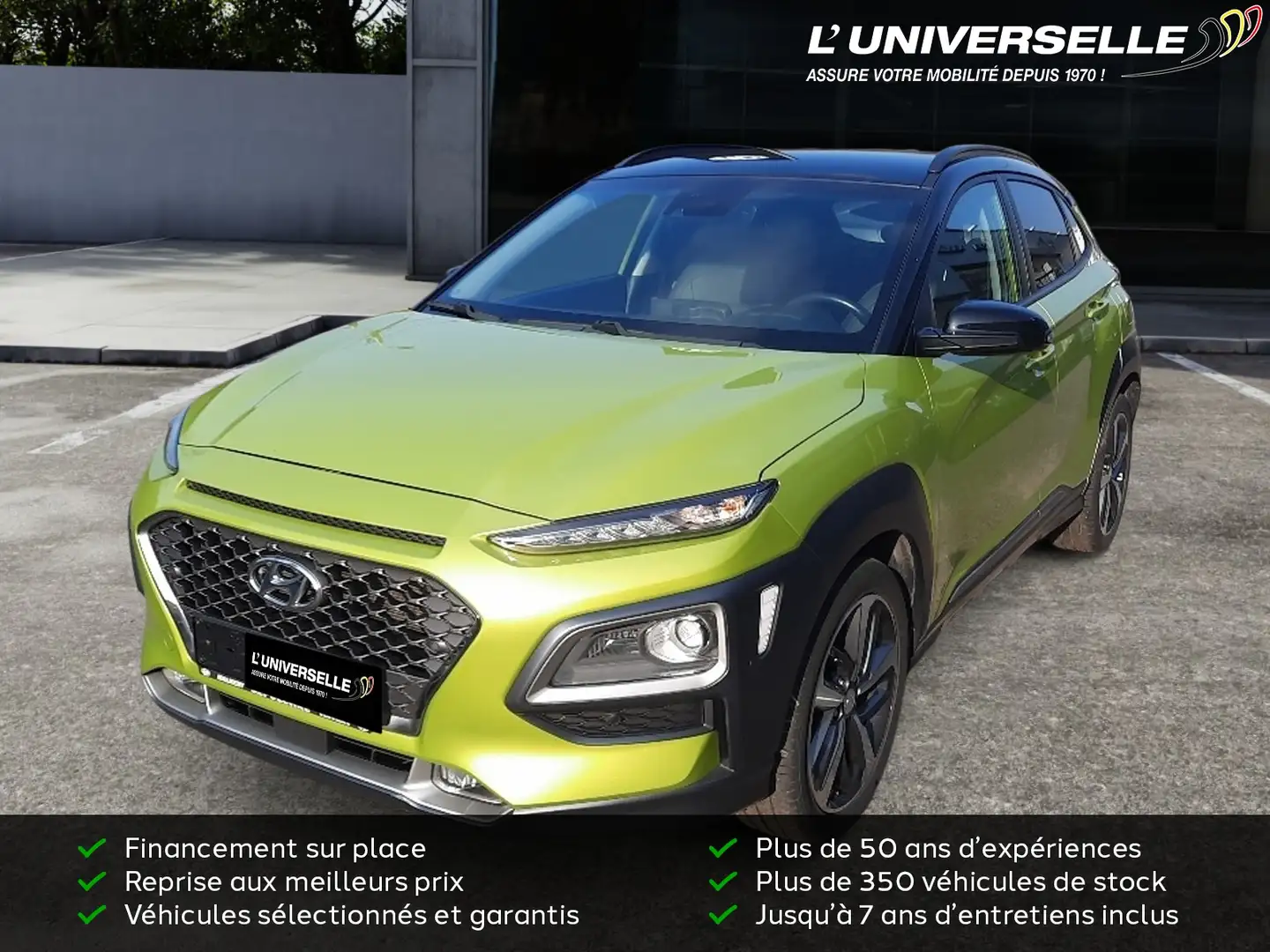 Hyundai KONA SKY 4X4 Groen - 1