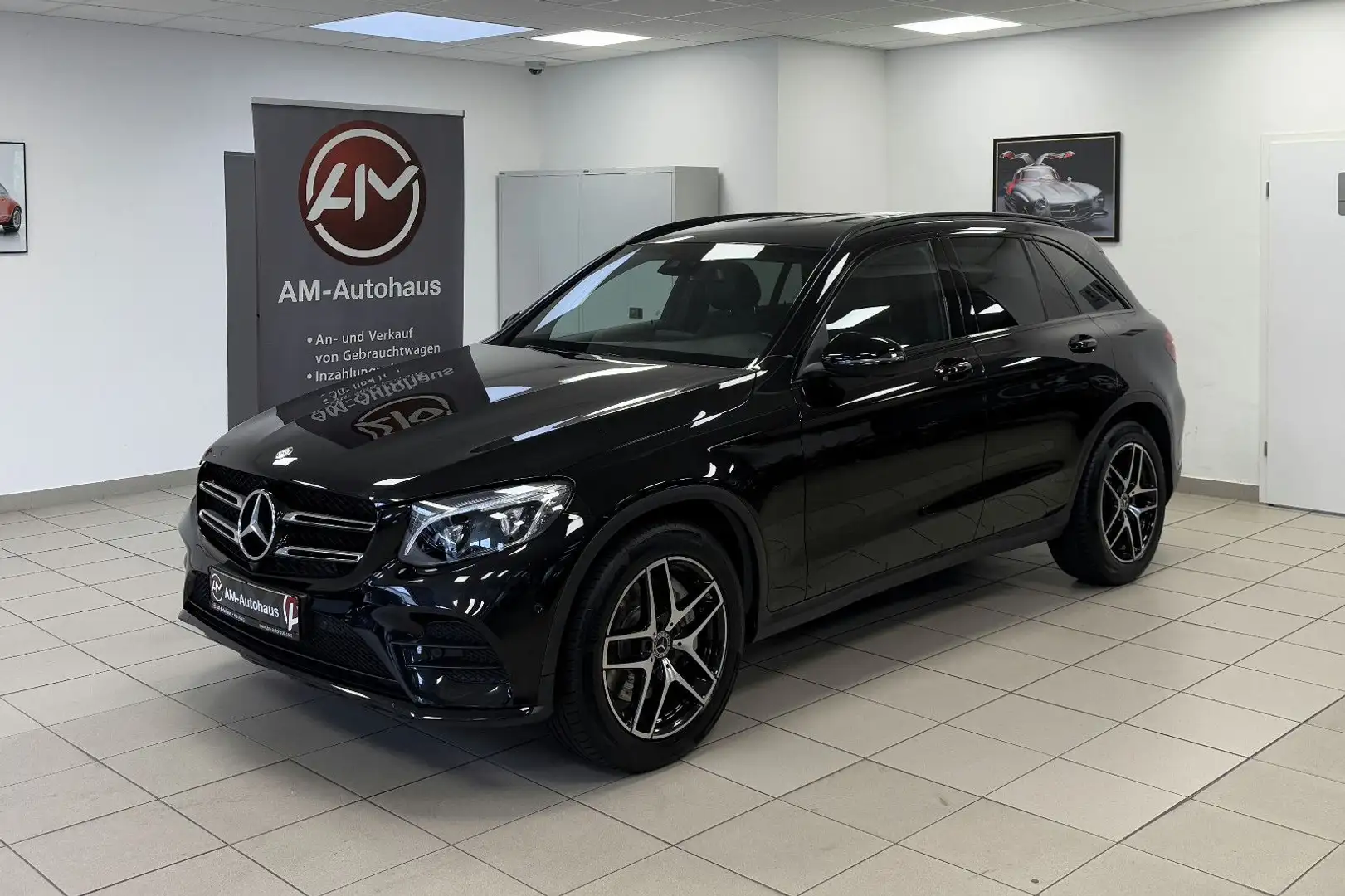 Mercedes-Benz GLC 350 d 4Matic *AMG*NIGHT*360°K*Burmester*19"Z Schwarz - 2