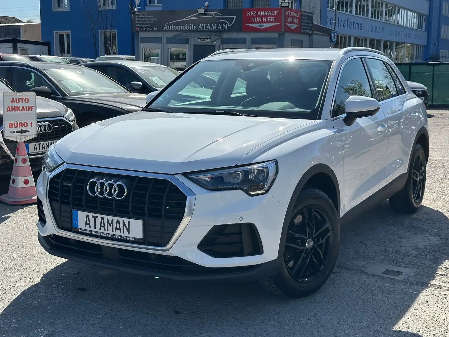 Audi Q3 40 TDI S-tronic quattro/Navi/Virtuell/LED/ACC Weiß - 1
