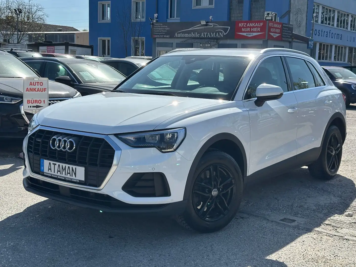 Audi Q3 40 TDI S-tronic quattro/Navi/Virtuell/LED/ACC Weiß - 2