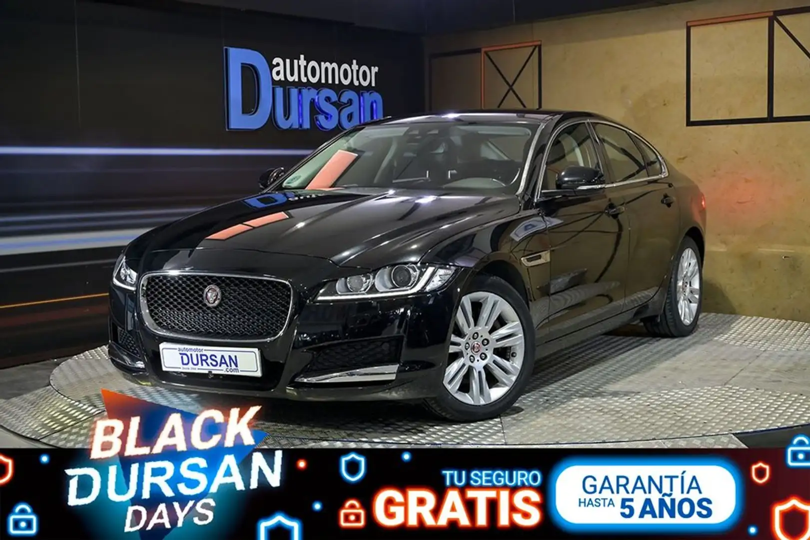 Jaguar XF 2.0D 132kW 180CV Portfolio Auto Negro - 1