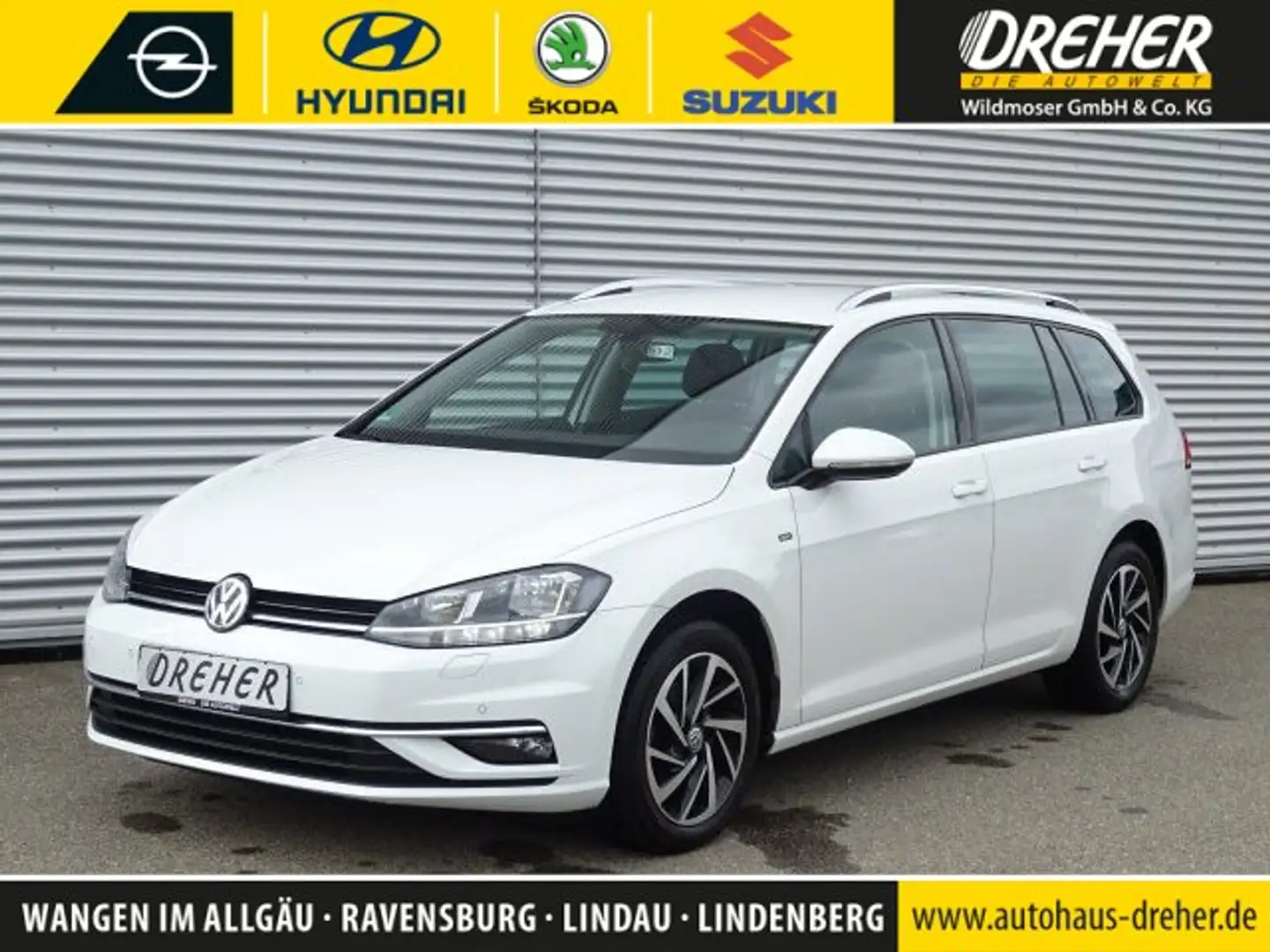 Volkswagen Golf Golf VII 1.0 TSI Start-Stopp Join Navi/Klima/BC Blanc - 1