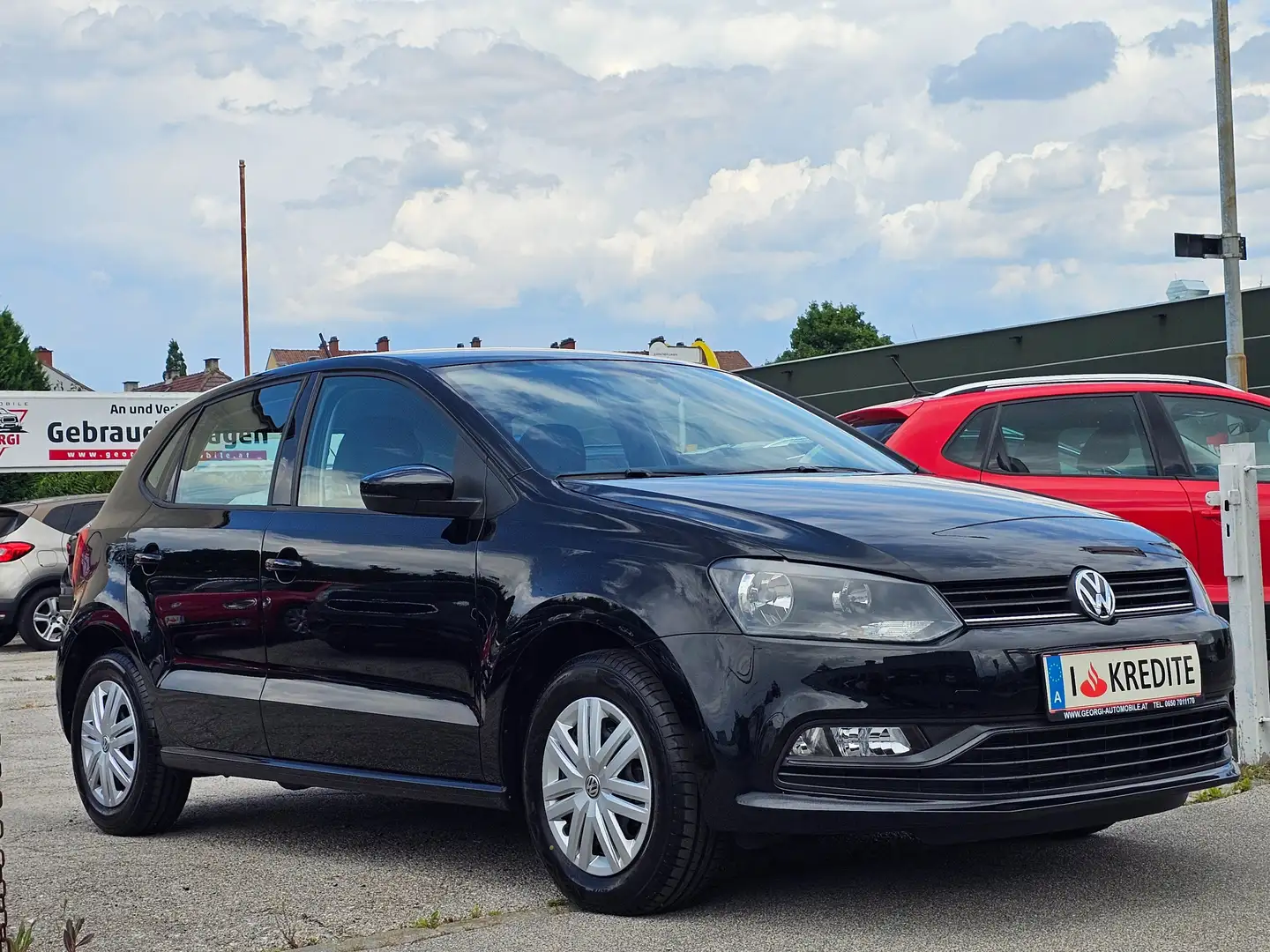 Volkswagen Polo Trendline 1,0i 1-Hand Pickel+Service-OK Rostfrei 1 Zwart - 1