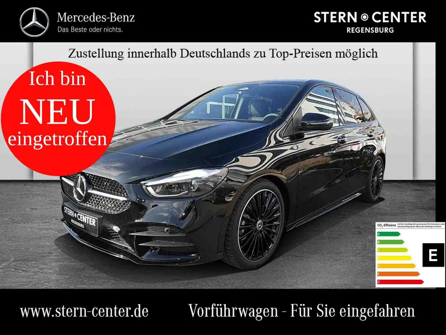 Mercedes-Benz B 200 AMG MBUX MBeam Night Ambiente LED Pano SHD Schwarz - 1