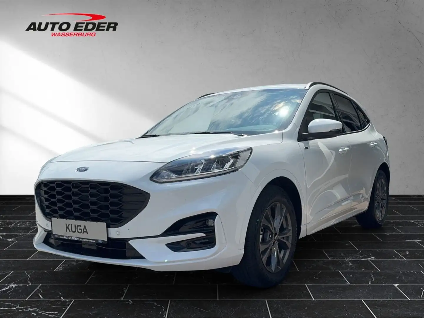 Ford Kuga ST-Line 2.5 FHEV 2x4 Automatik Bluetooth Navi Blanc - 2