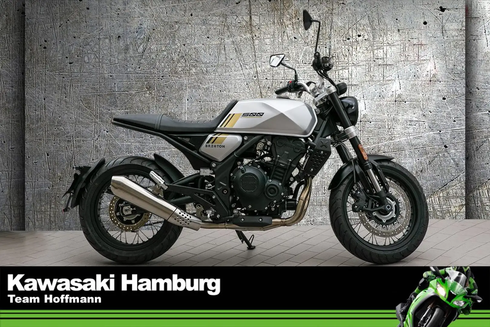 Brixton Crossfire 500 ABS, 4 JAHRE WERKSGARANTIE Argent - 1