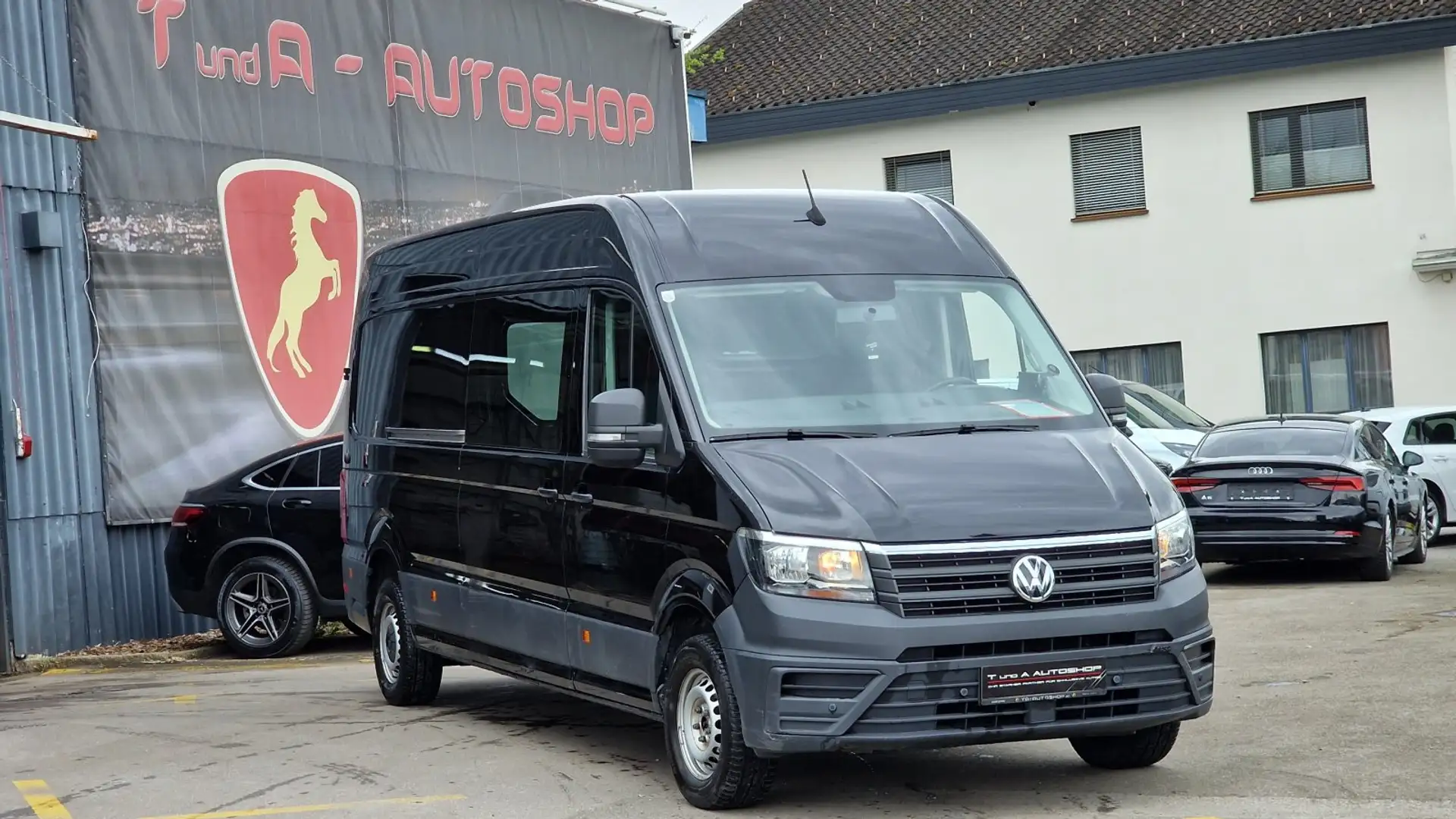 Volkswagen Crafter 2.0 TDI LR L4H3 2.Sitzer Schwarz - 1