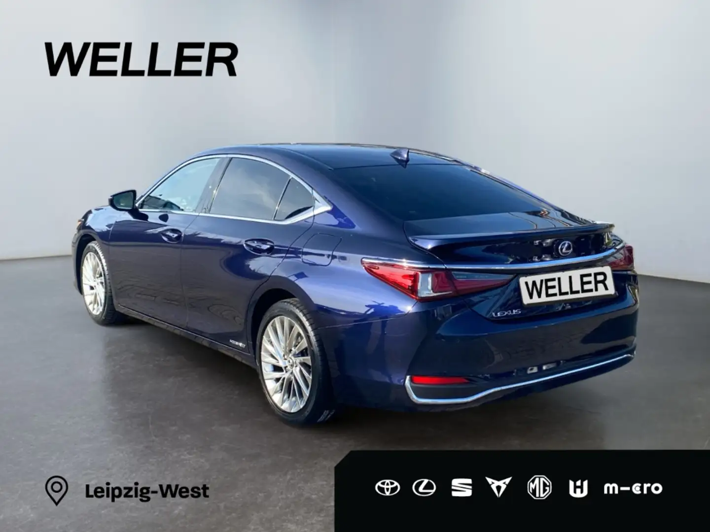 Lexus ES 300 h Luxury Line *LED*HUD*Leder*360°*ACC*TWA* Modrá - 2