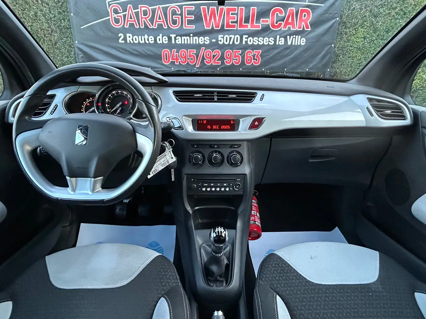 Citroen DS3 1.2i 82.000Km 1ére Main/Clim…Garantie 1 an! Schwarz - 2