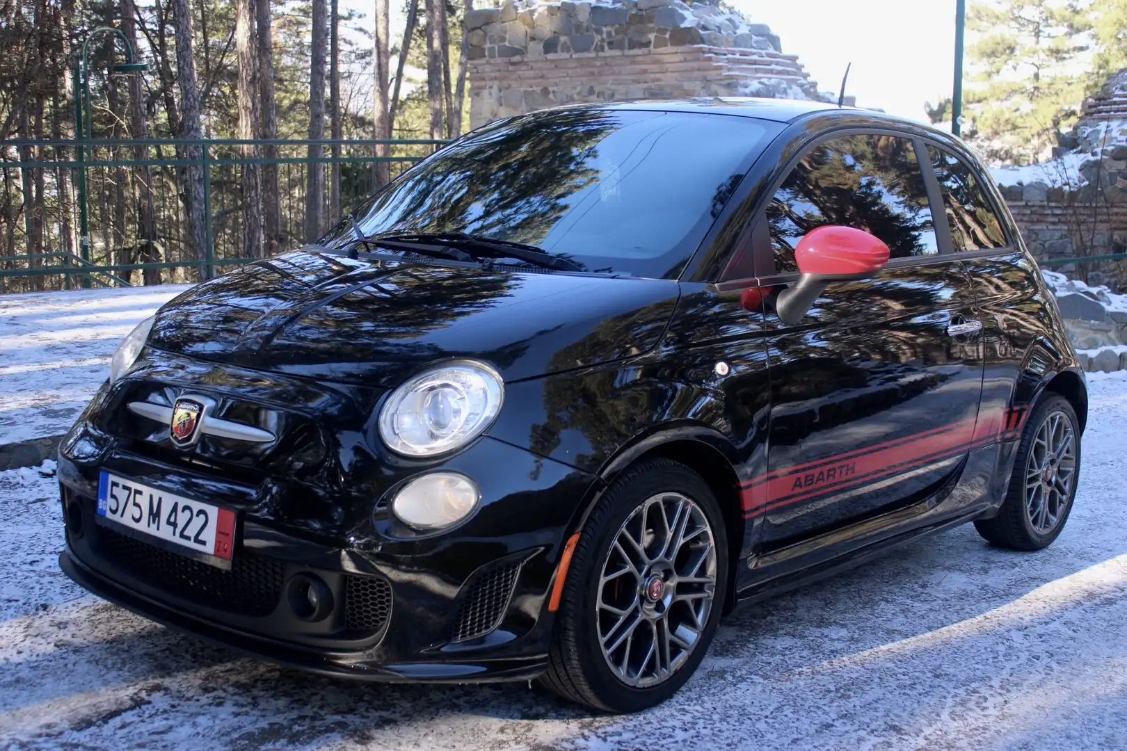 Abarth 500 160 ps *automatic crna - 1