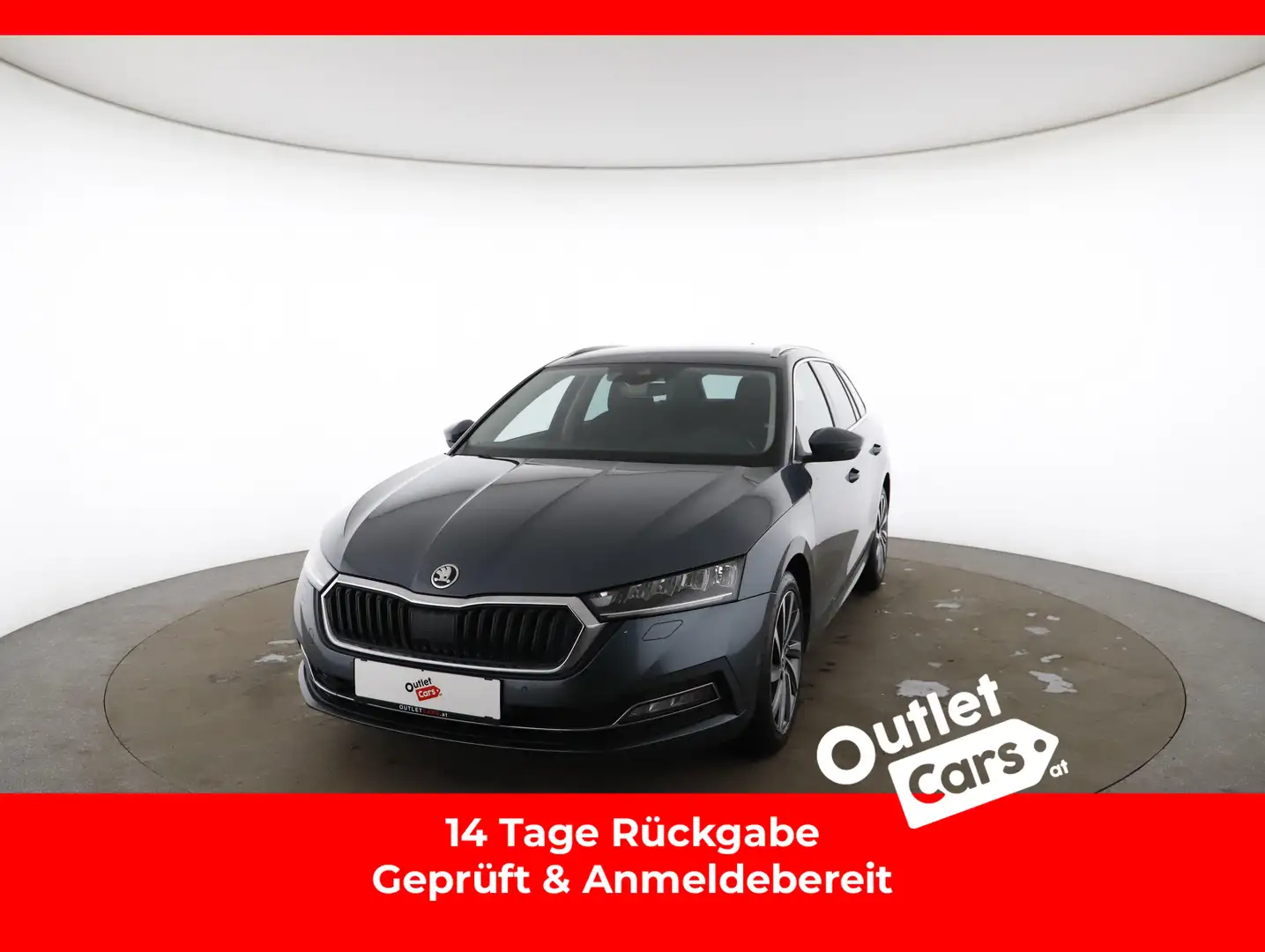 Skoda Octavia Combi 2.0 TDI DSG LED+RADAR+ASSIST+NAVI Grau - 1
