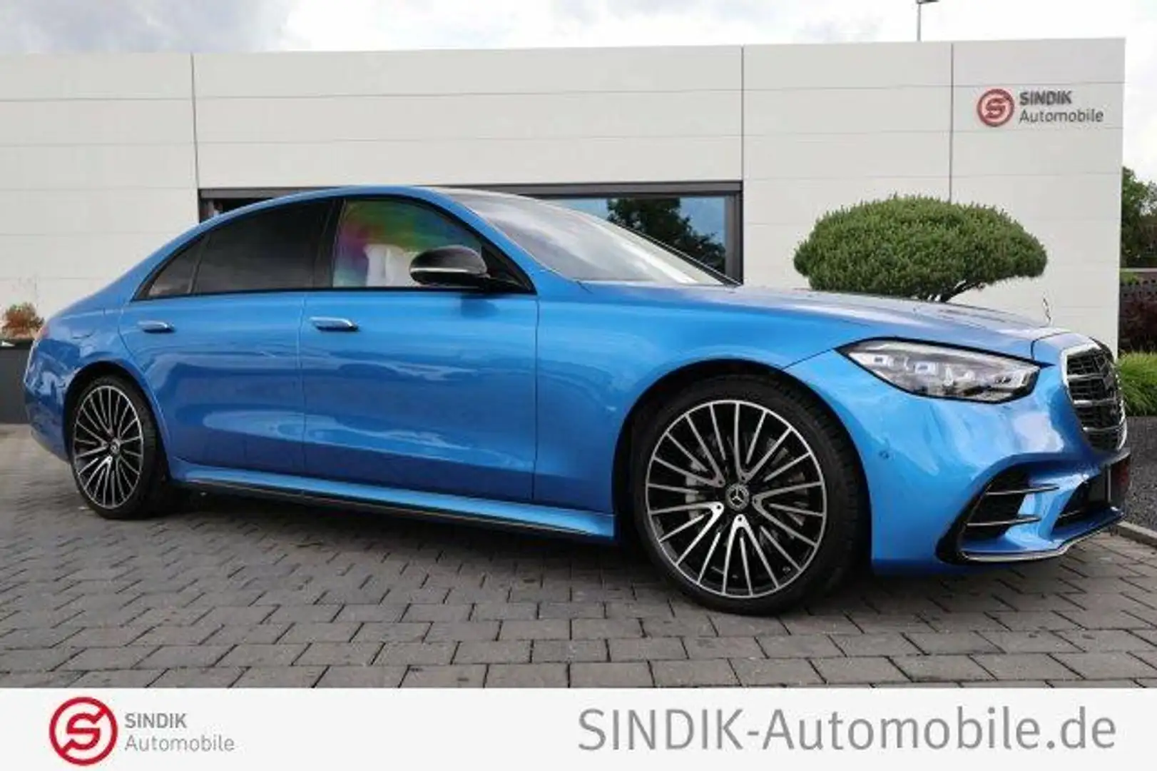 Mercedes-Benz S 400 d 4M lang AMGLine-DESIGNO Manufaktur Unique Blau - 1