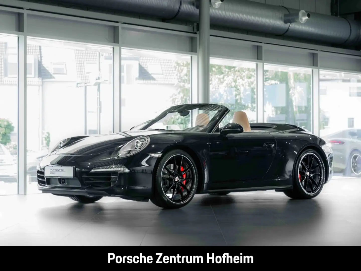 Porsche 991 911 Carrera 4S Cabrio Leder-Luxor 72.673 km Schwarz - 1