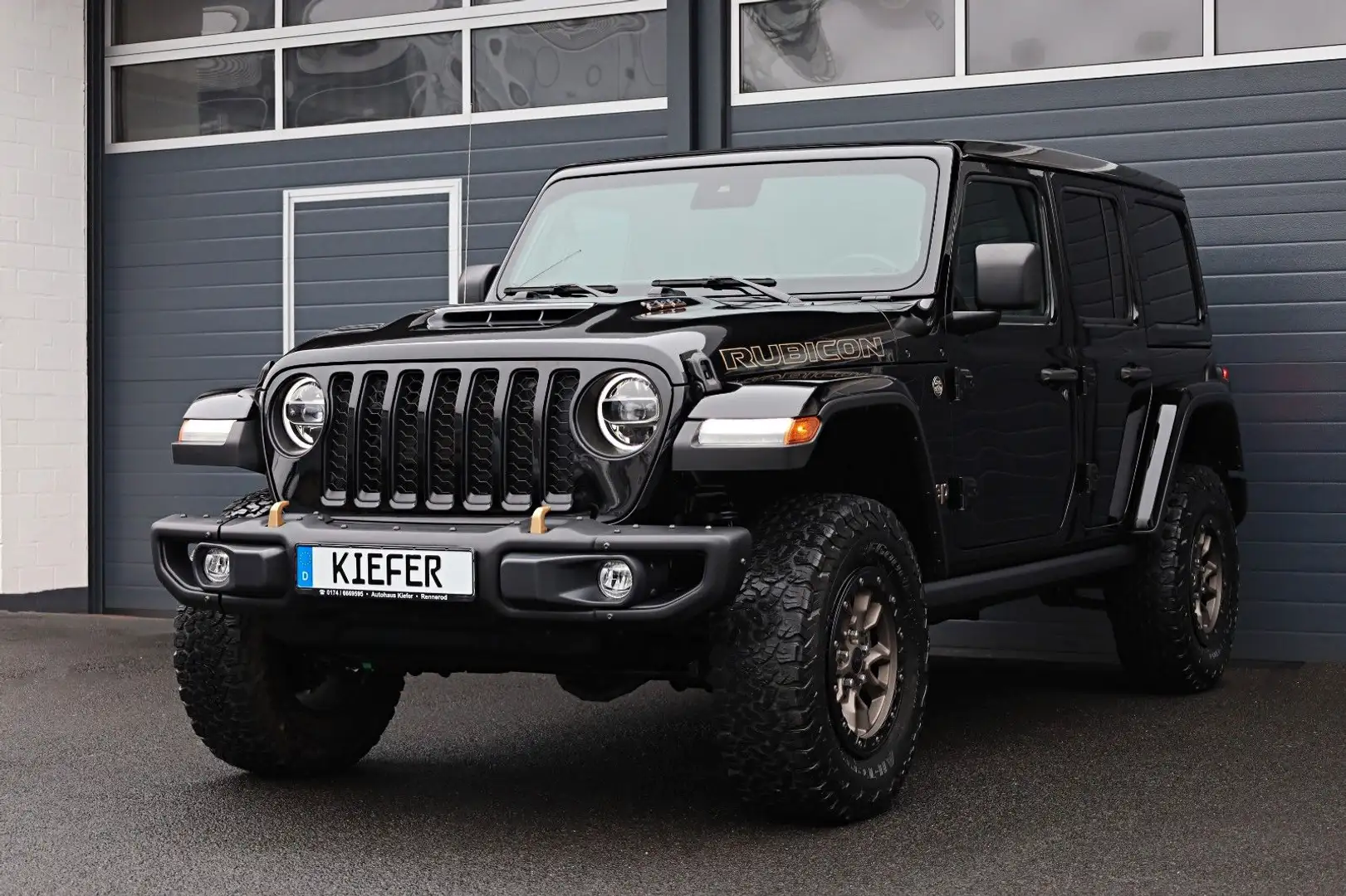 Jeep Wrangler 6.4L V8 Rubicon 392/Sky One/4x4/ACC/R20 Schwarz - 1