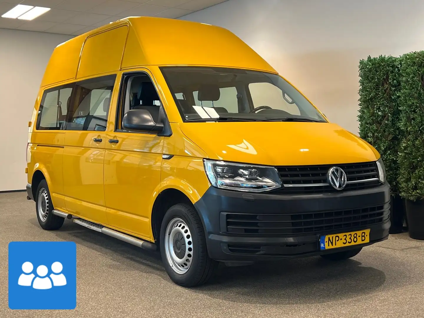 Volkswagen Transporter L2H3 Personenbus / Buurtbus 7-pers. Gelb - 1