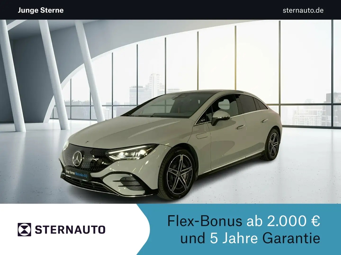 Mercedes-Benz EQE 350 EQE 350 AMG Pano DigiLight 360° DISTRO Burm3D Gris - 1