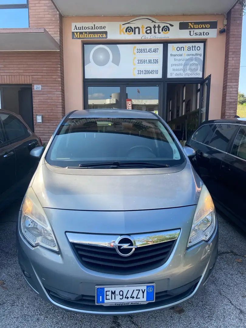 Opel Meriva Meriva II 2010 1.4t Cosmo Gpl-tech 120cv Grigio - 1