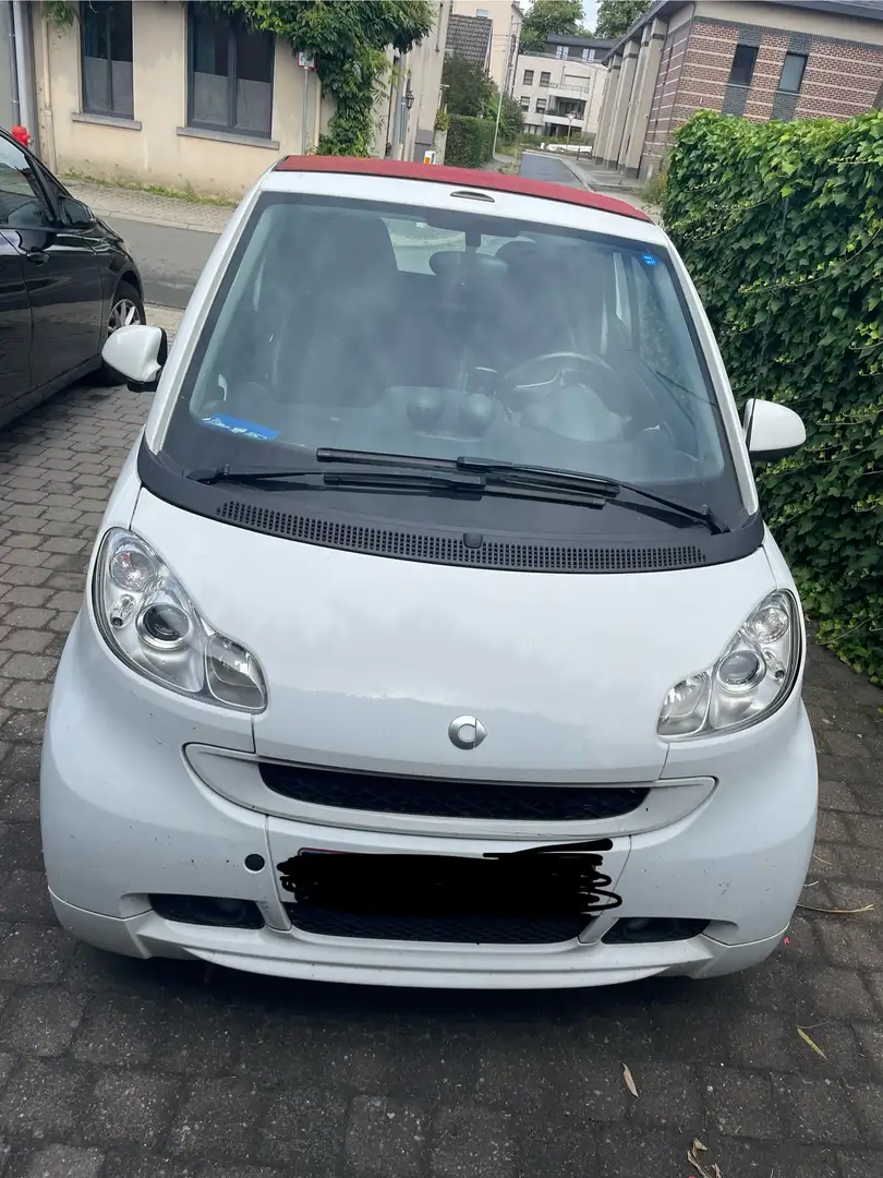smart forTwo Cabrio 0.8 cdi Passion Softouch Blanc - 1