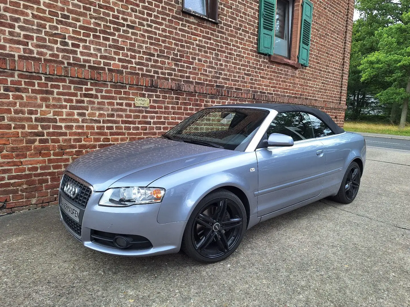 Audi A4 Cabriolet 1.8 T, Kuppl&ZR neu,Leder, Klima, SH Srebrny - 1