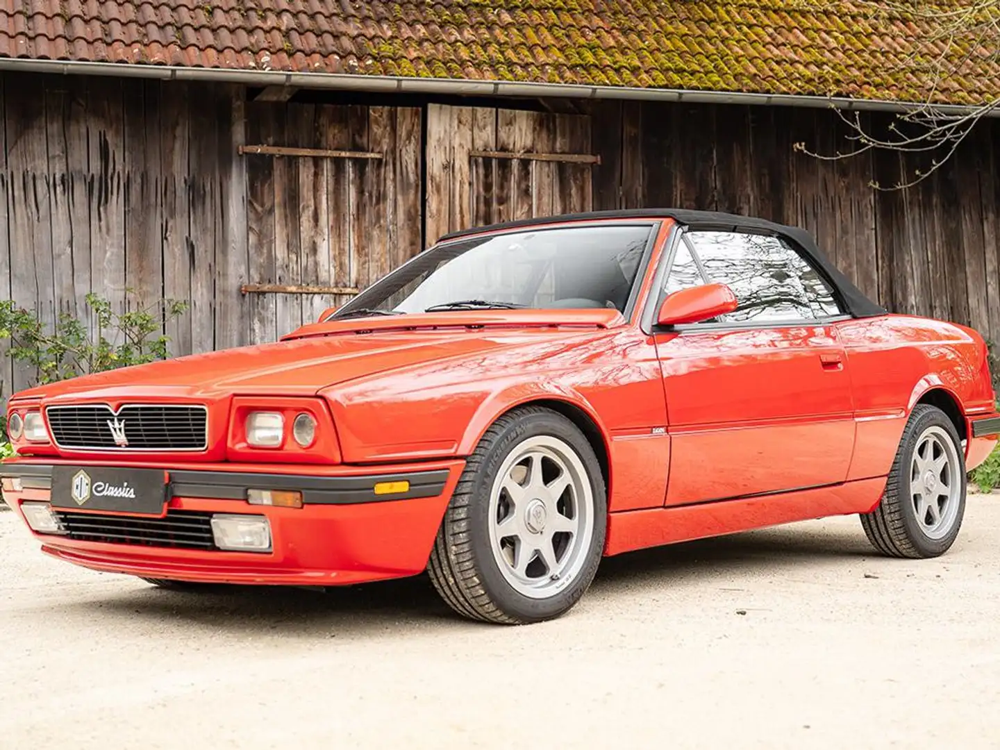 Maserati Biturbo Biturbo Spider - Volle Historie! Originaluzustand! Roşu - 1