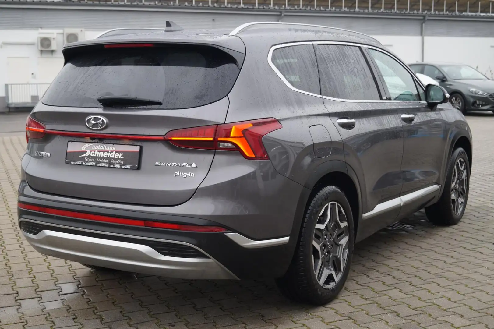 Hyundai SANTA FE 1.6 TGDi PHEV 4WD SIGNATURE NAVI/HUD/ACC/EHK/360°/ Gris - 2
