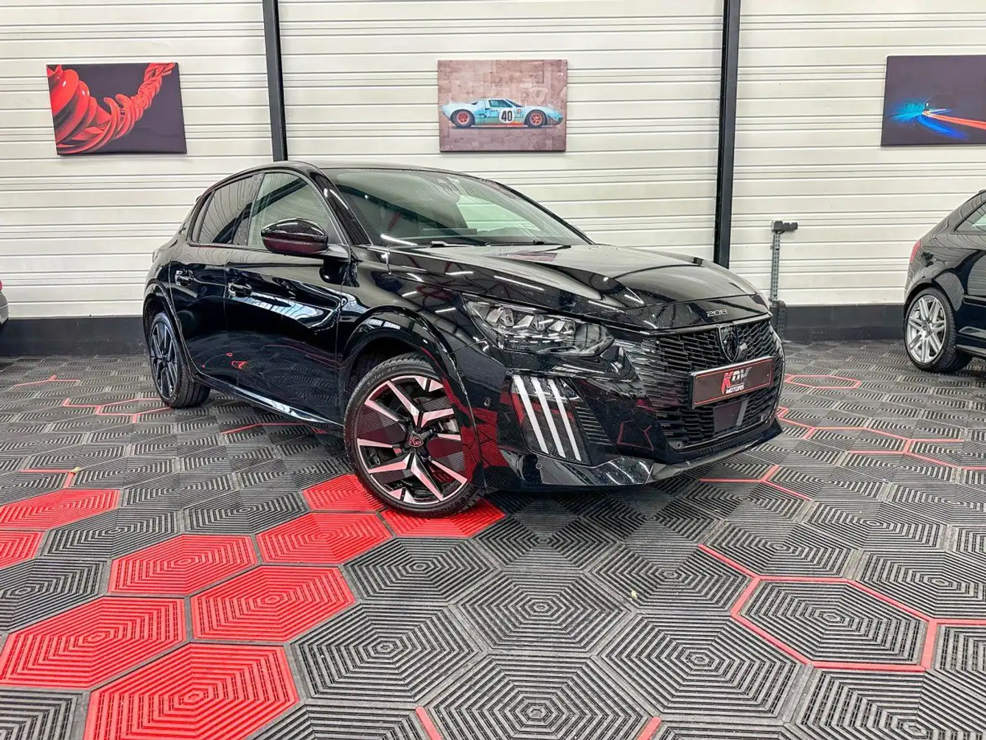 Peugeot 208 GT 1.2 Hybrid 136 BVA Noir - 1
