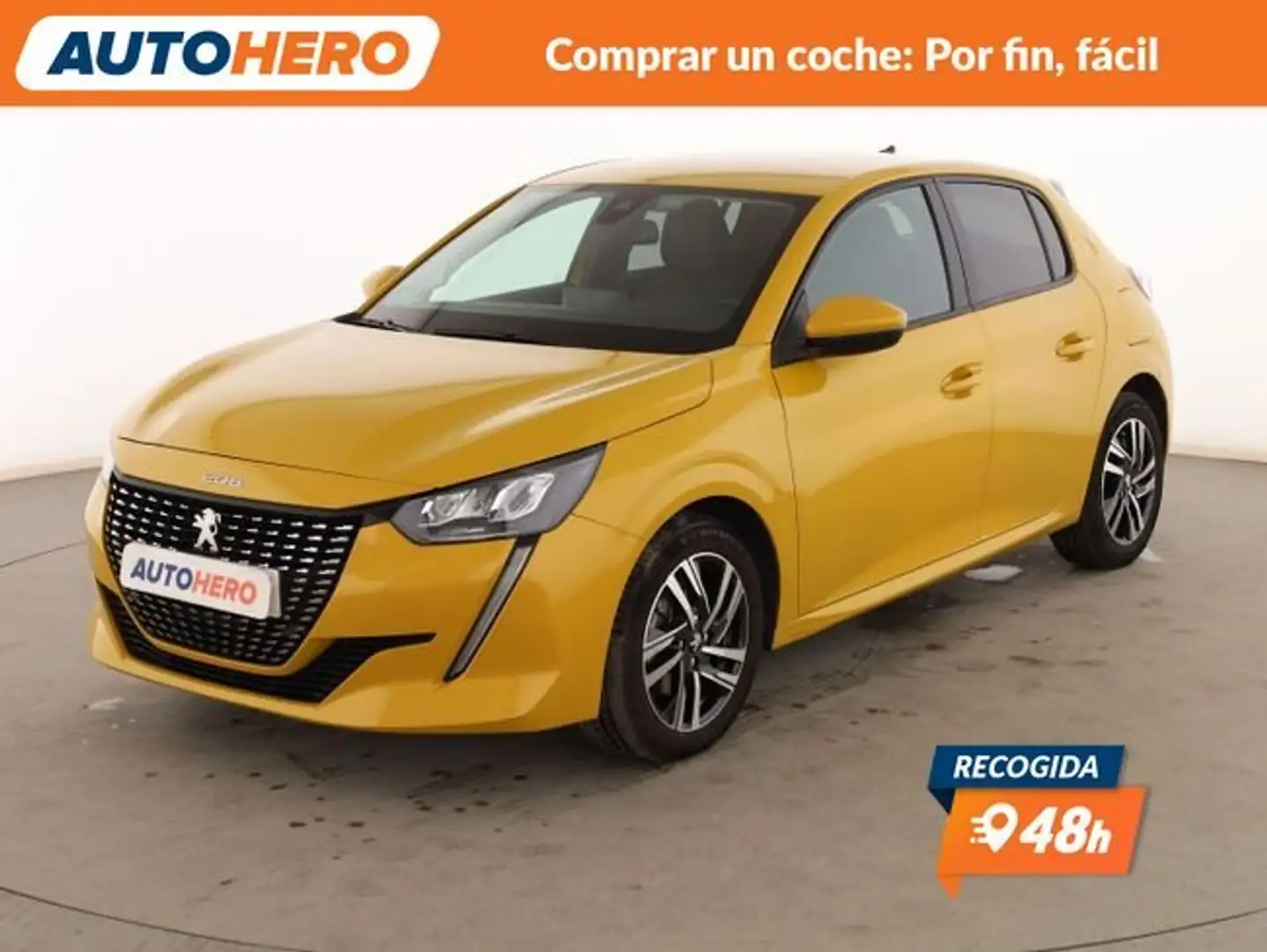 Peugeot 208 1.5 Blue-HDi Allure Amarillo - 1