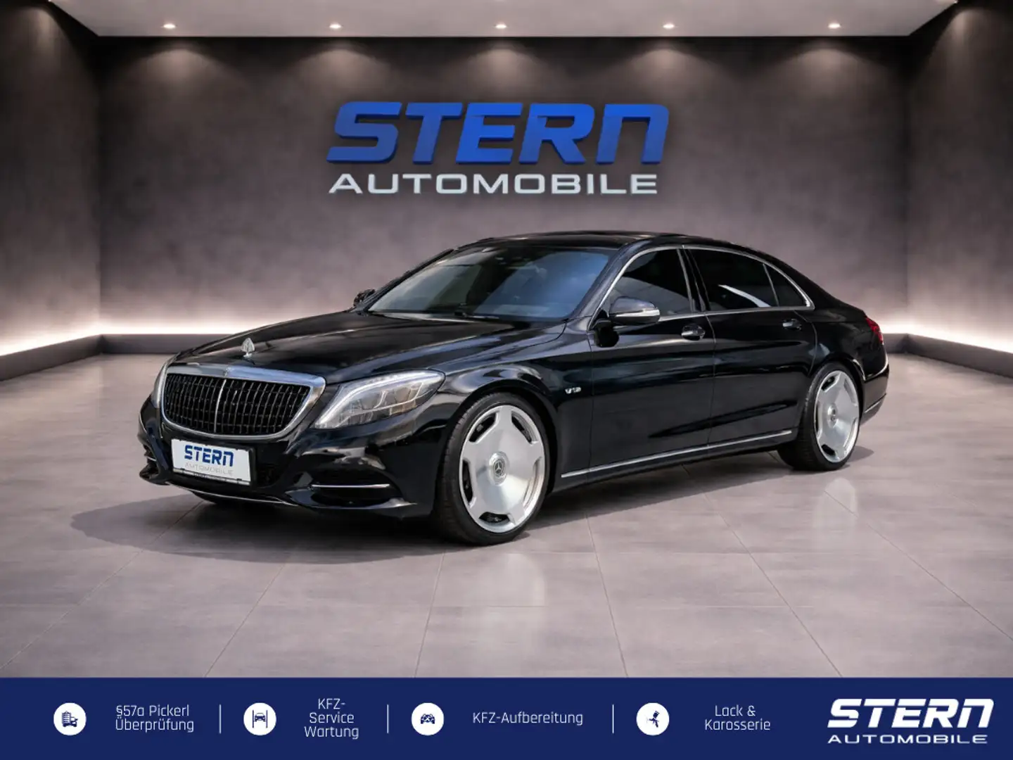 Mercedes-Benz S 600 Maybach Aut. *NIGHT VISION* BURMESTER* MASSAGE*... Schwarz - 1