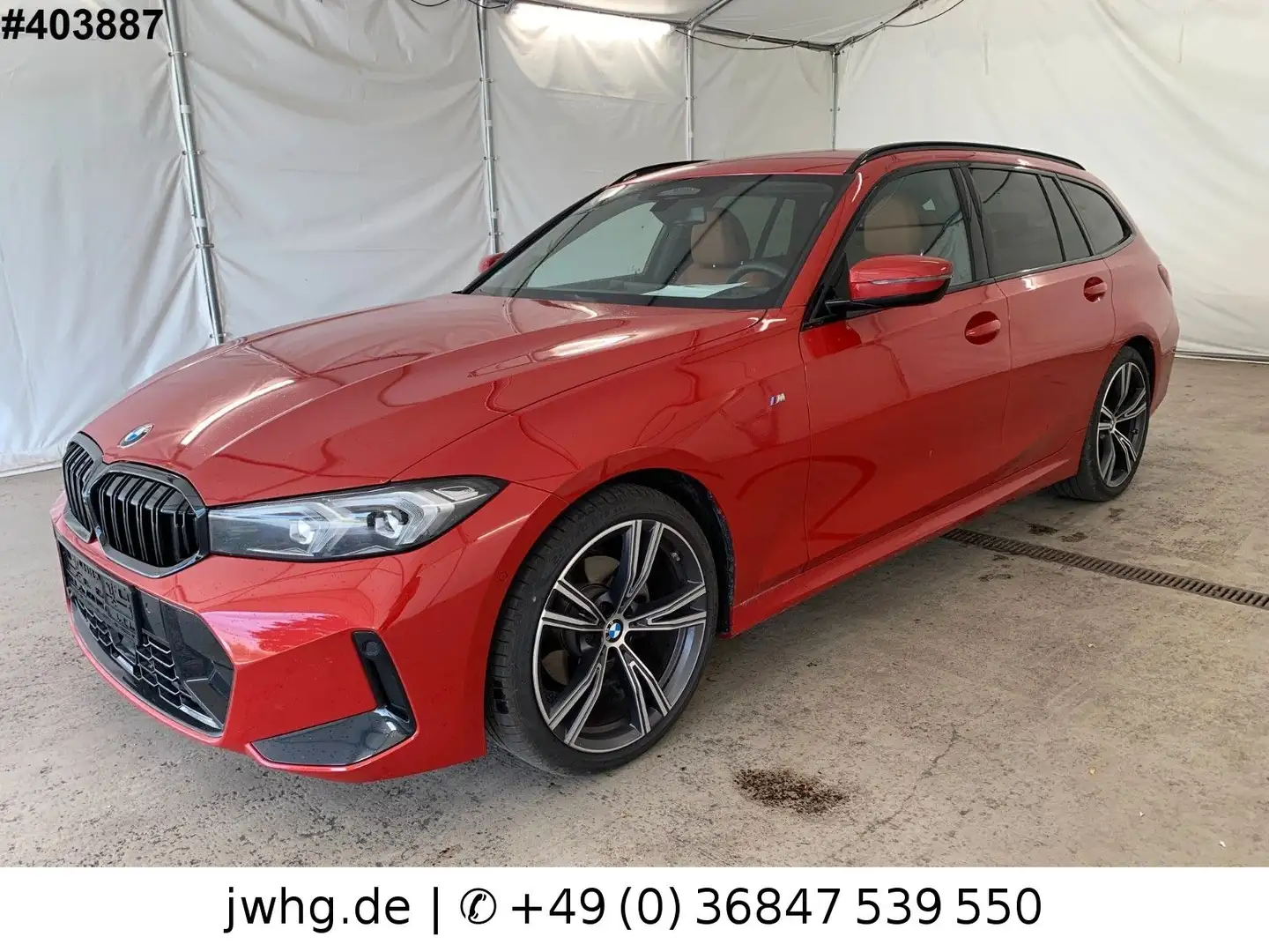 BMW 320 Touring d xDrive M Sport 19" AHK DrivingProf Rot - 1