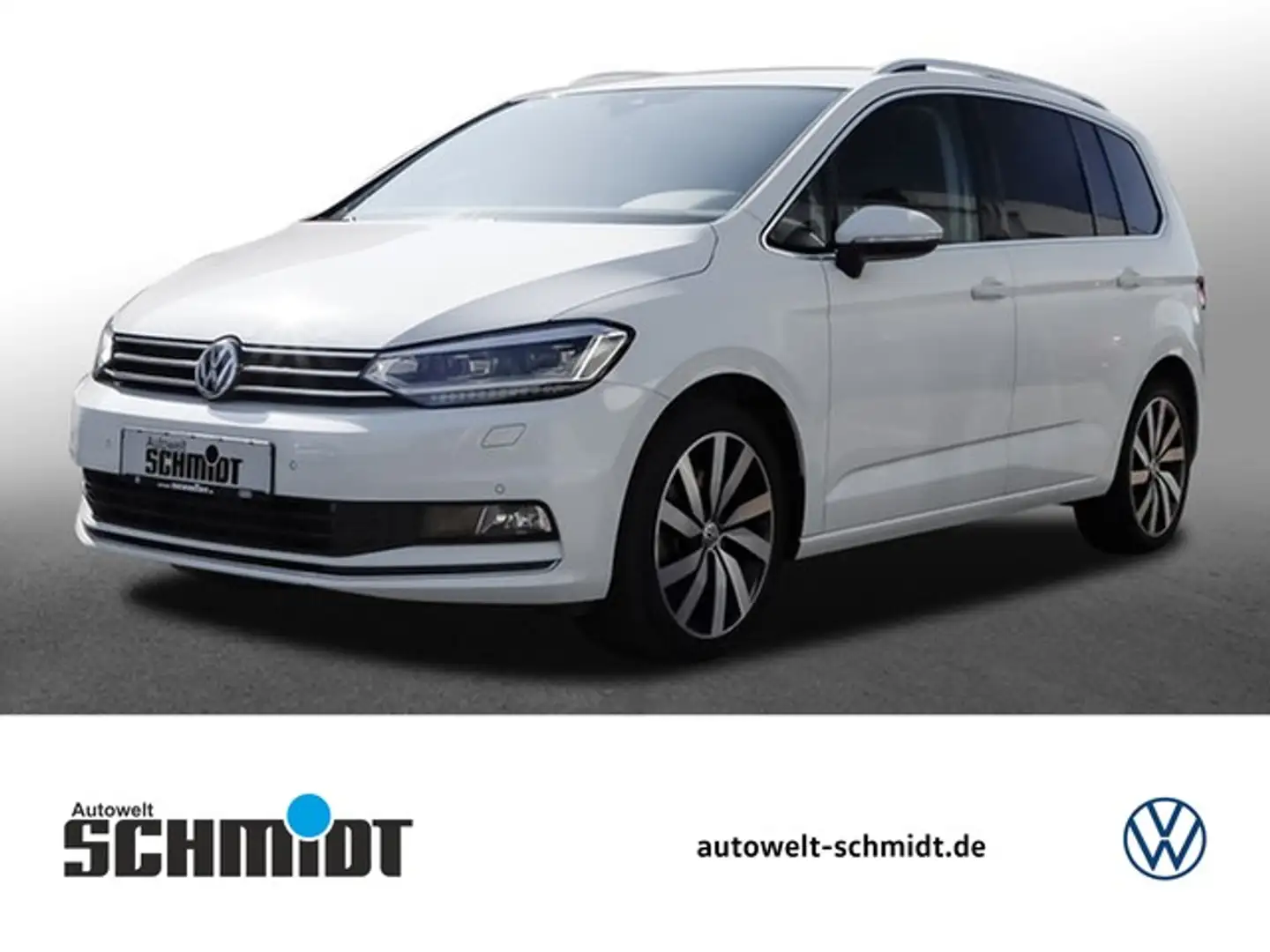 Volkswagen Touran 1,8 TSI DSG Highline Navi R-Kamera AHK Klimaautom Weiß - 1