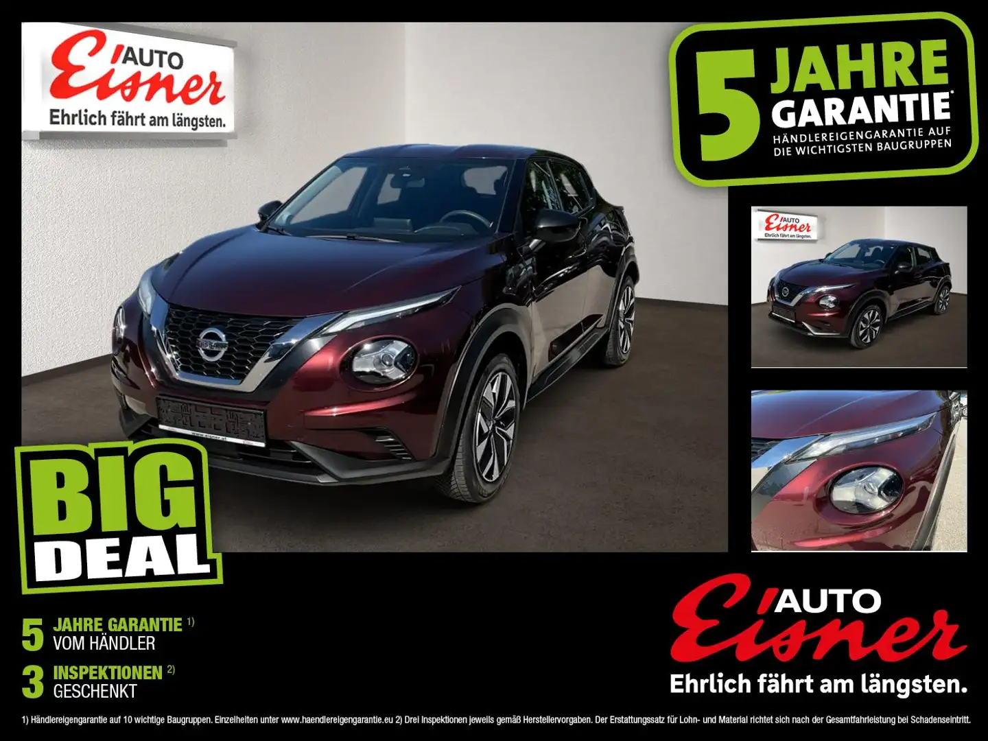 Nissan Juke 1.0 DIG-T ) Acenta DynLicht Fernlichtass. Rot - 1