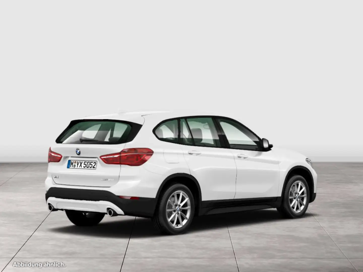BMW X1 sDrive18d PDC+DAB+TEMPOMAT+ALU+LED Blanc - 2