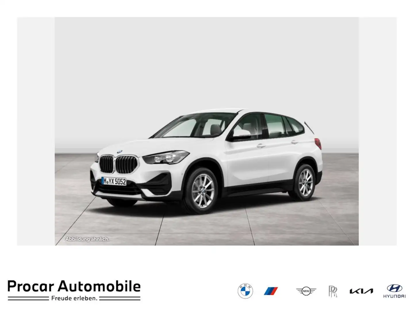 BMW X1 sDrive18d PDC+DAB+TEMPOMAT+ALU+LED Blanc - 1