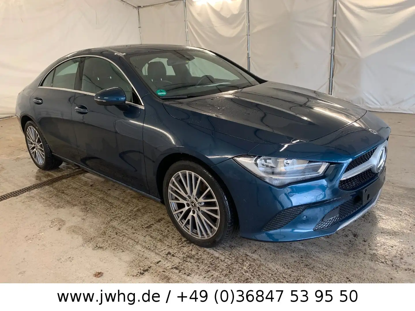 Mercedes-Benz CLA 180 18" Leder Navi+ Widescreen Spurhalte Blau - 2