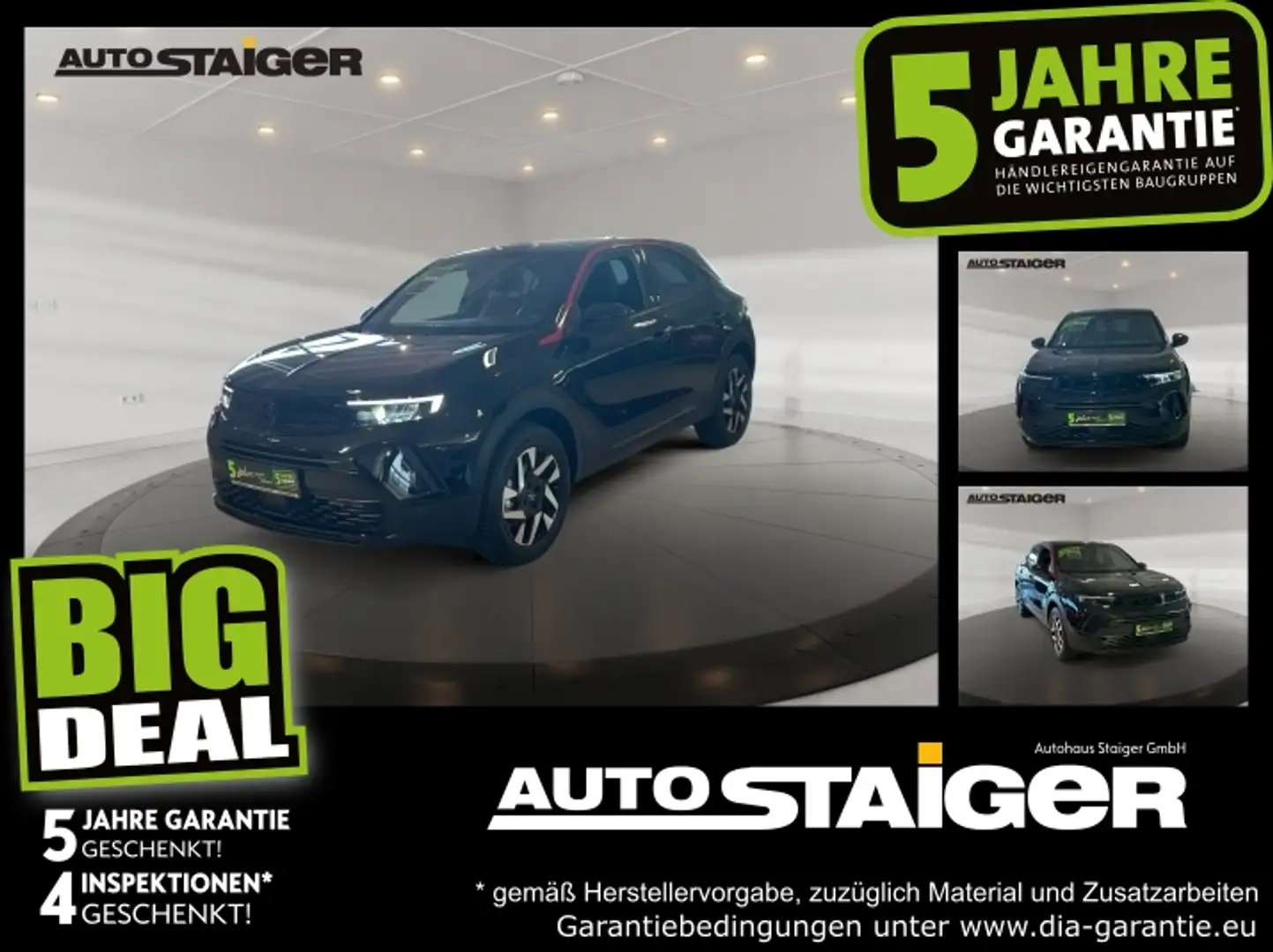Opel Mokka-E GS Line 11kw Lader, Kamera, PDC,... Schwarz - 1