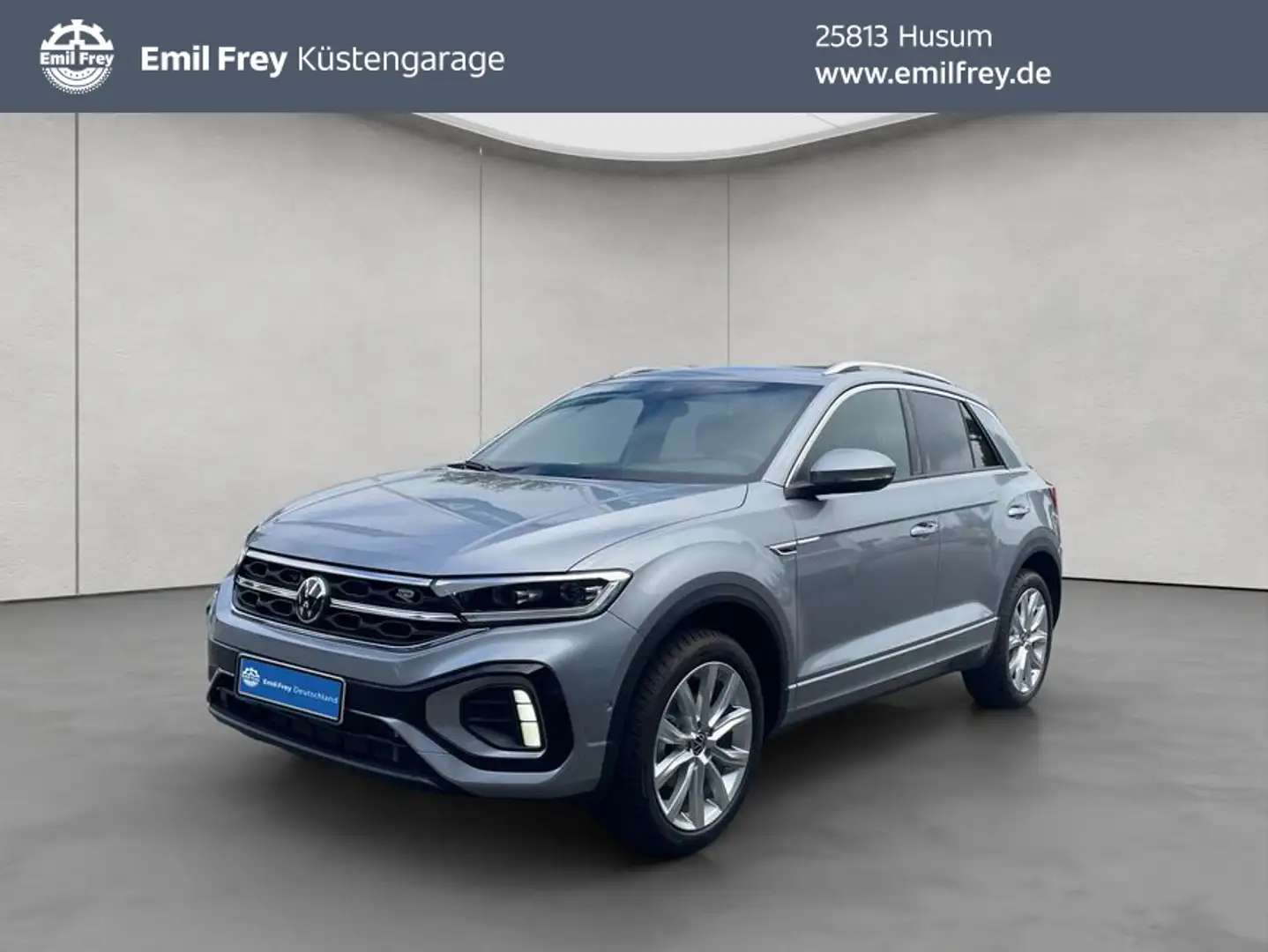 Volkswagen T-Roc 1.5 TSI DSG R-Line IQ.DRIVE EASYOPEN RFK ACC Silber - 1