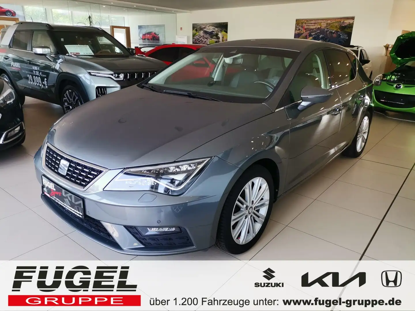 SEAT Leon 1.4 16V TSI ACT LED|ACC|PDC|SHZ Grau - 1