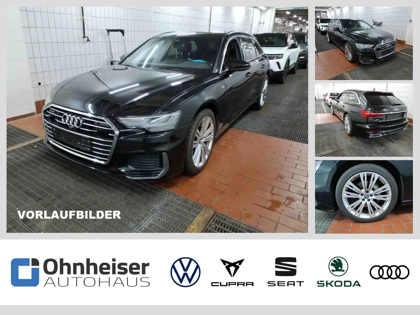 Audi A6 Avant 3.0 50 TDI quattro sport S-Line BO*ACC*R Schwarz - 1