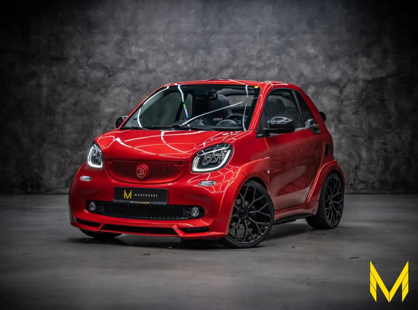 smart forTwo cabrio BRABUS 125R ULTIMATE: CADMIUM BEAM Gelb - 1