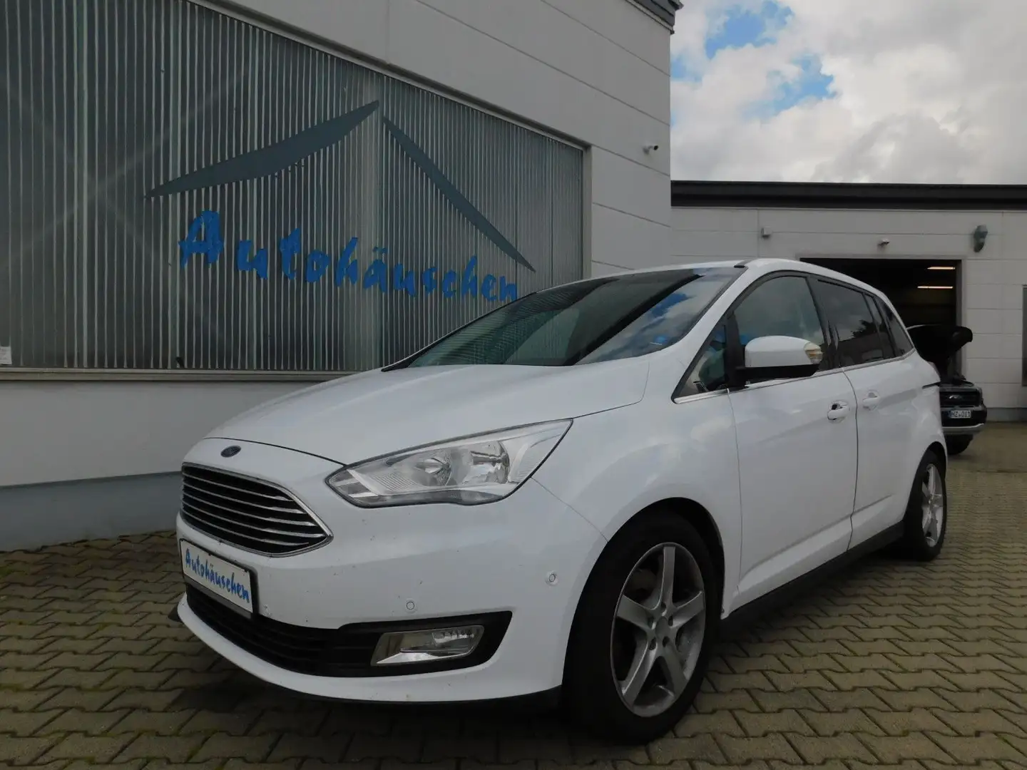 Ford Grand C-Max 2.0 TDCi Titanium Navi/Teilleder/PDC Alb - 1