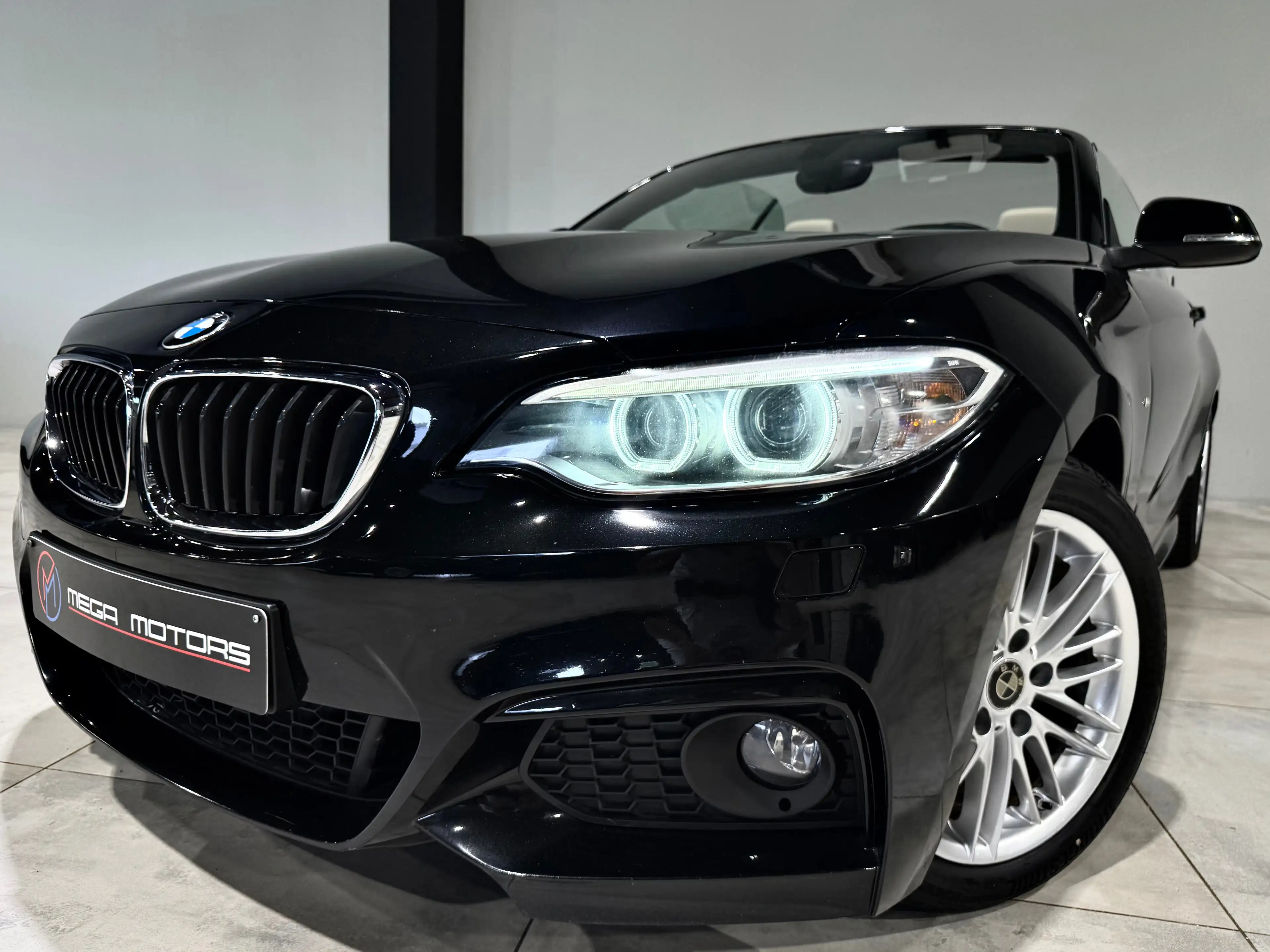 BMW 220 218d 150CV CABRIO PACK M" NAVI CUiR LED Bi-XENON JA17"++ — photo 3