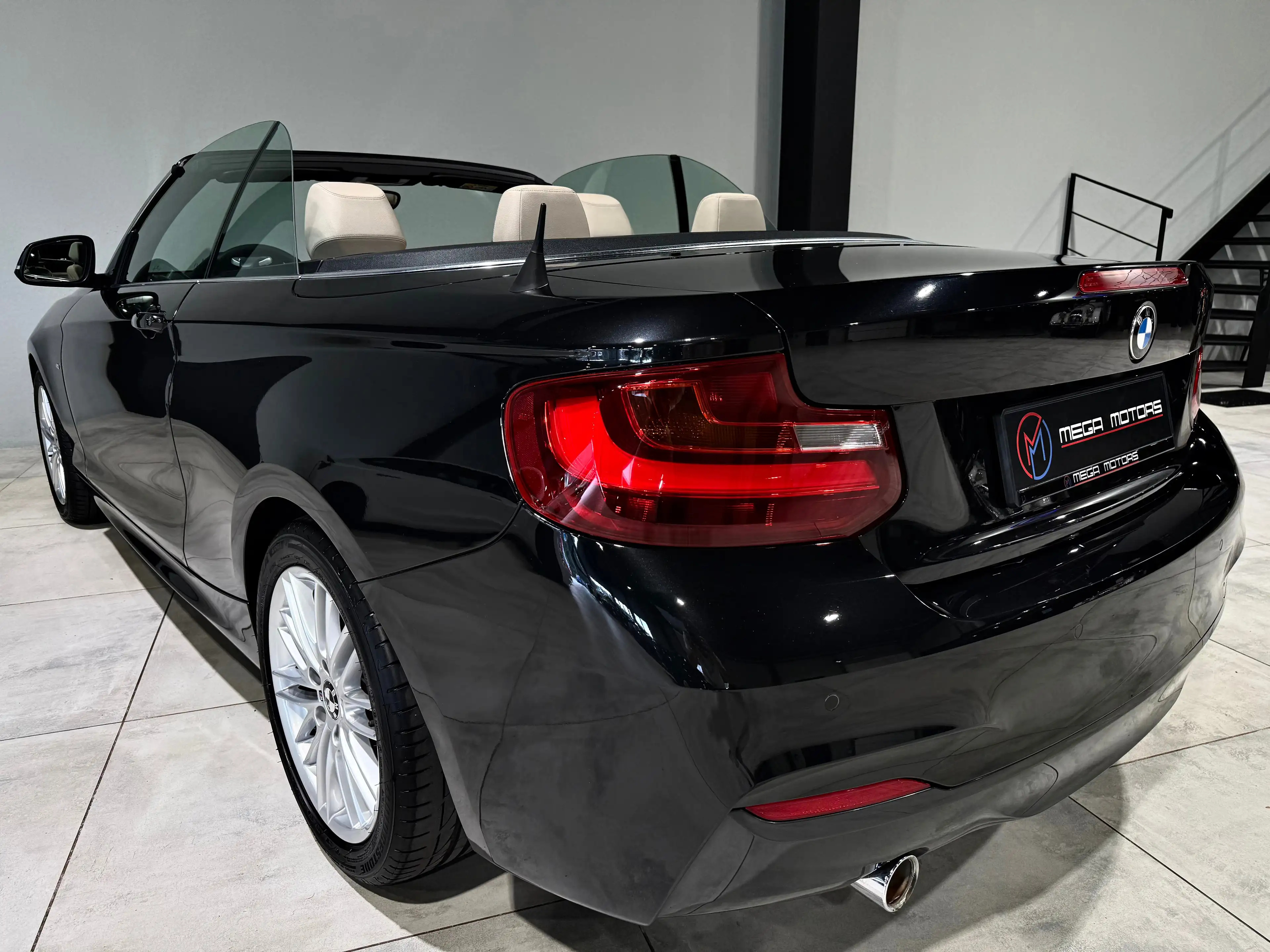 BMW 220 218d 150CV CABRIO PACK M" NAVI CUiR LED Bi-XENON JA17"++ — photo 2