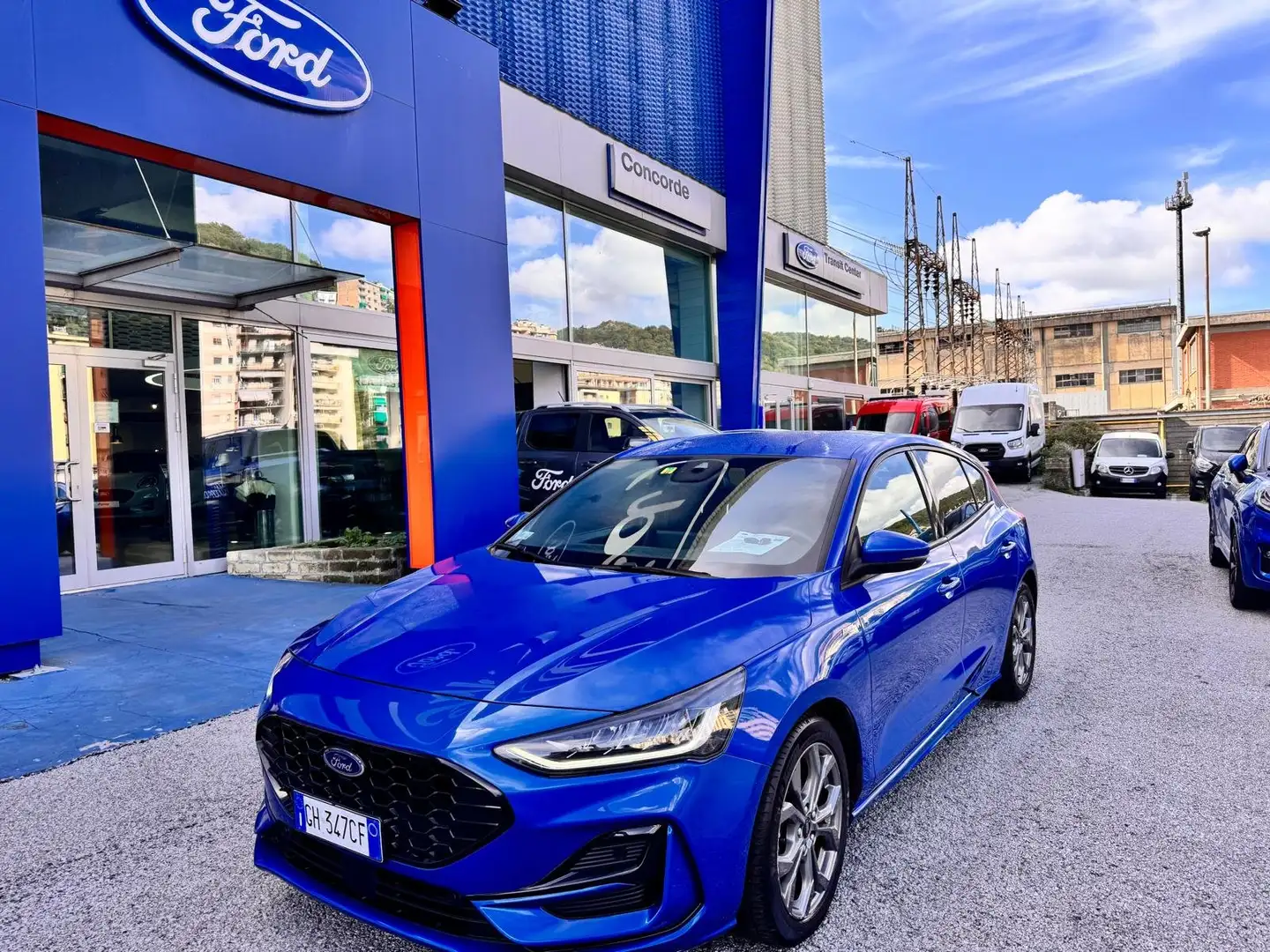 Ford Focus Focus 1.0t ecoboost h ST-Line X 155cv powershift Blu/Azzurro - 1