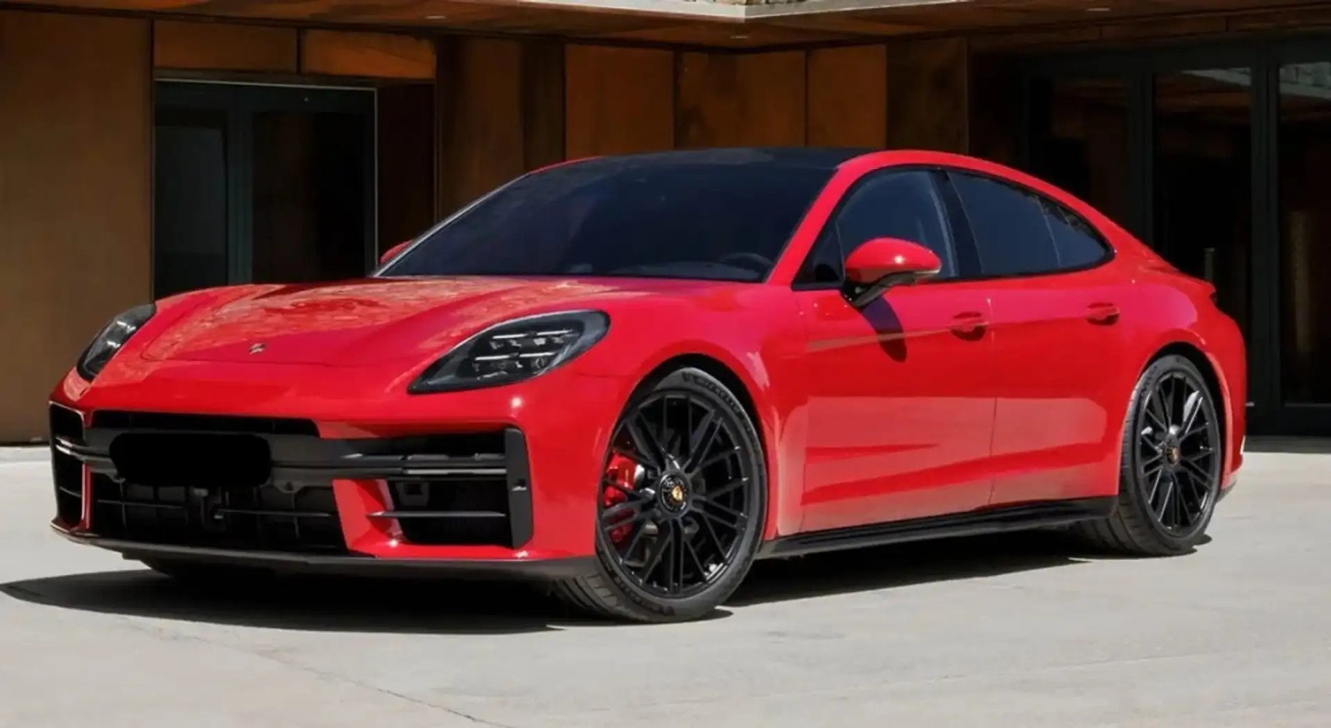 Porsche Panamera GTS Aut. Rojo - 1