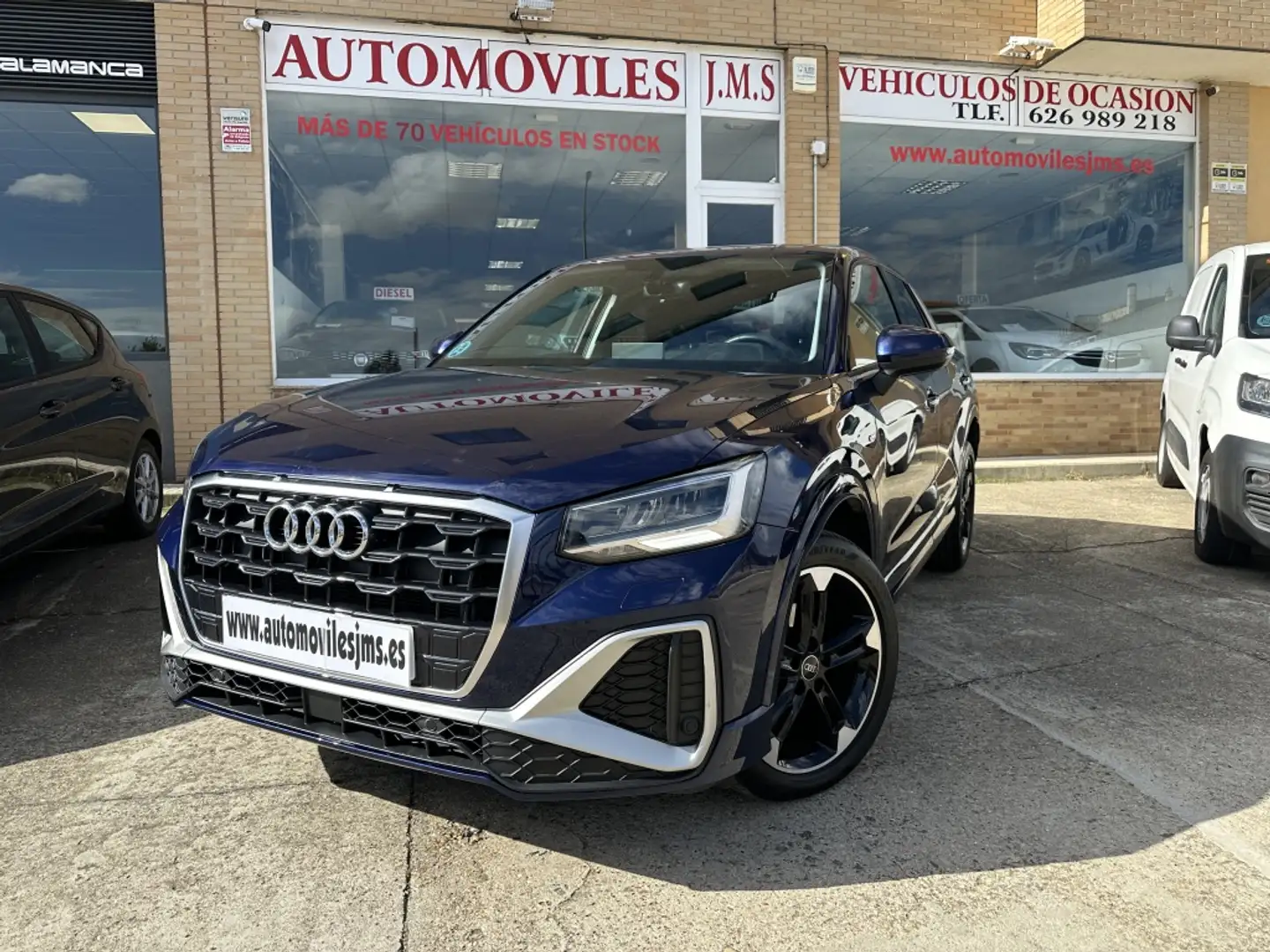 Audi Q2 30 TDI S line 85kW Azul - 2