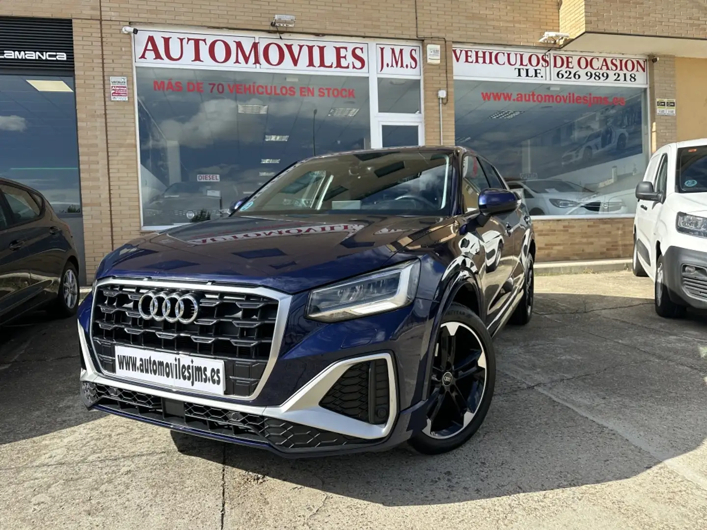 Audi Q2 30 TDI S line 85kW Azul - 1