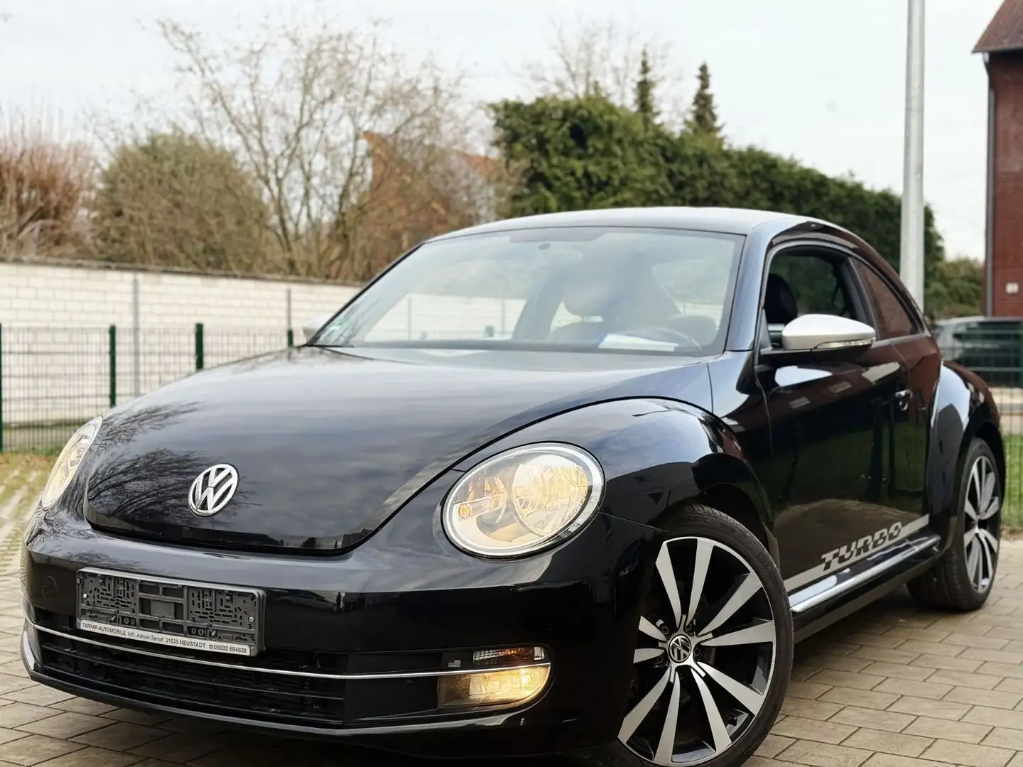 Volkswagen Beetle 2.0Turbo Sport DSG Leder TOP Schwarz - 1