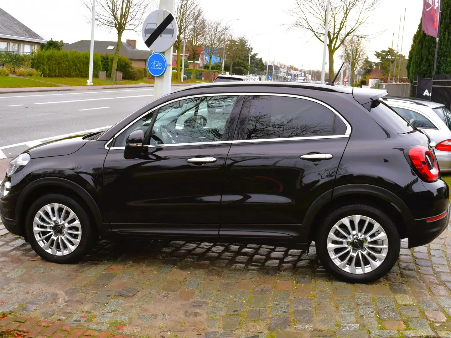 Fiat 500X 1.0 Turbo/Design Cross/FULL OPTIE/GARANTIE Zwart - 2